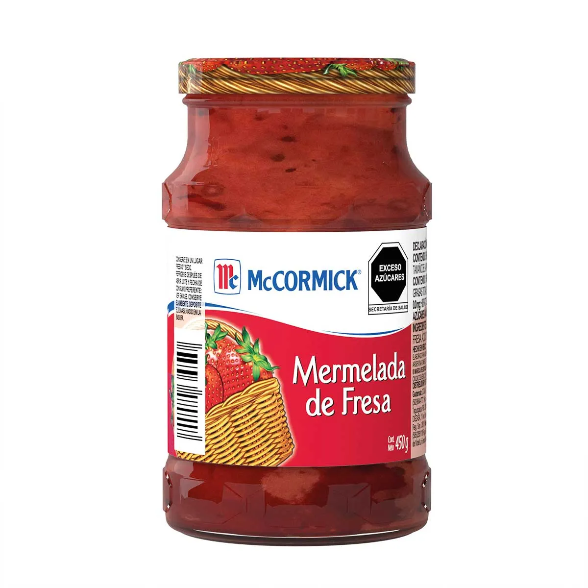 MERMELADA MCK 12/450 GR FRESA