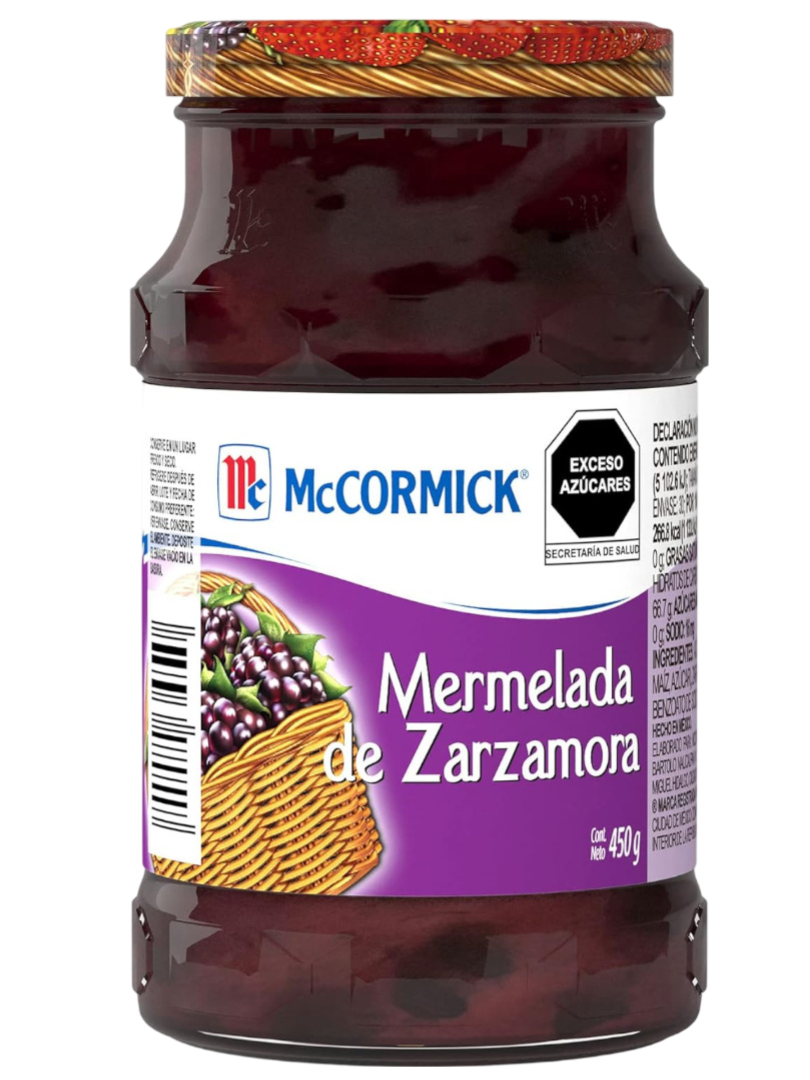 MERMELADA MCK 12/450 ZARZAMORA