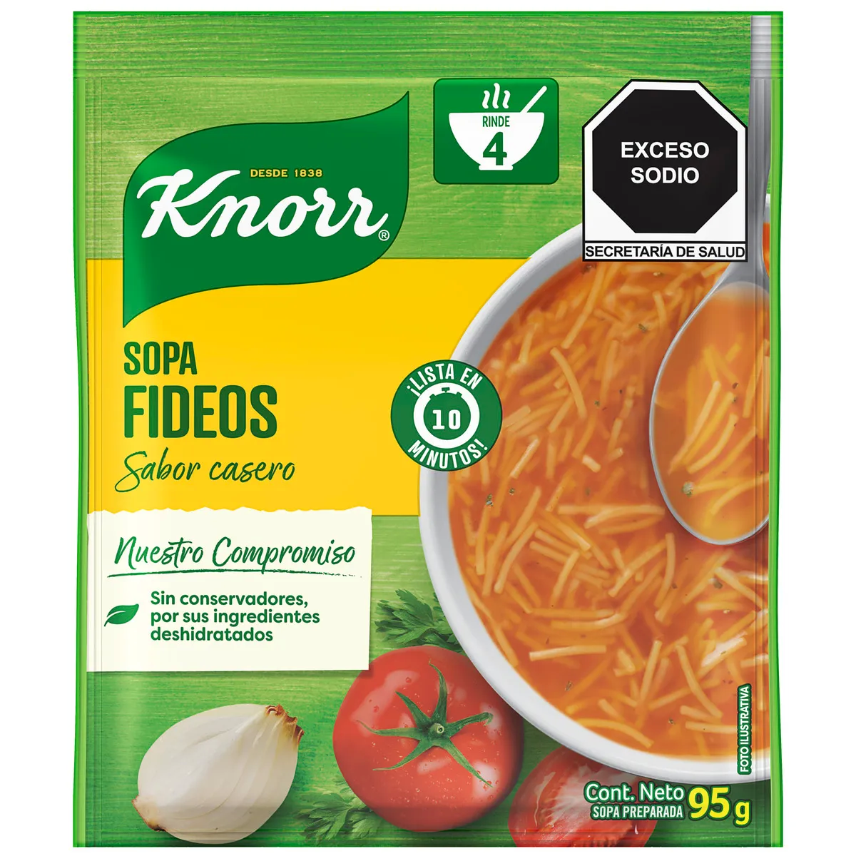 SOPAS KNORR 12/95 GR FIDEO