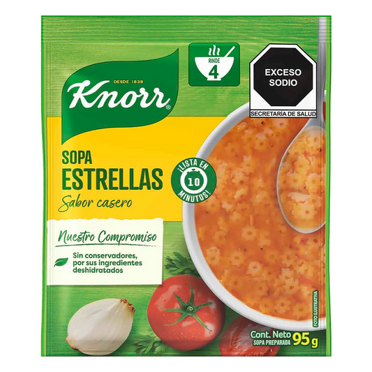 SOPAS KNORR 12 95 GR ESTRELLA