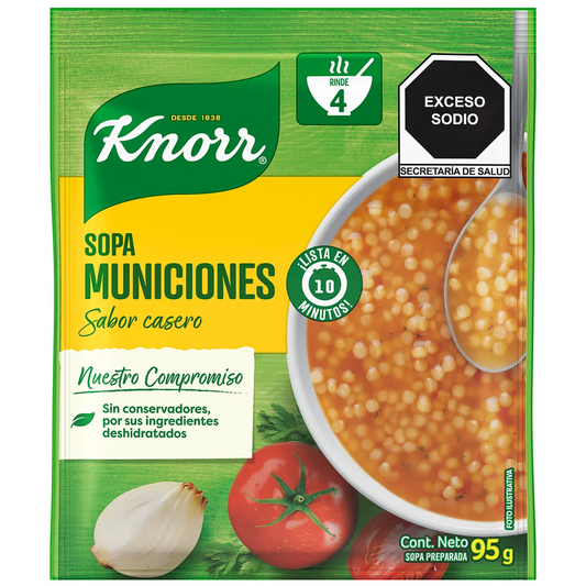 SOPAS KNORR 12/95 GR MUNICIONES