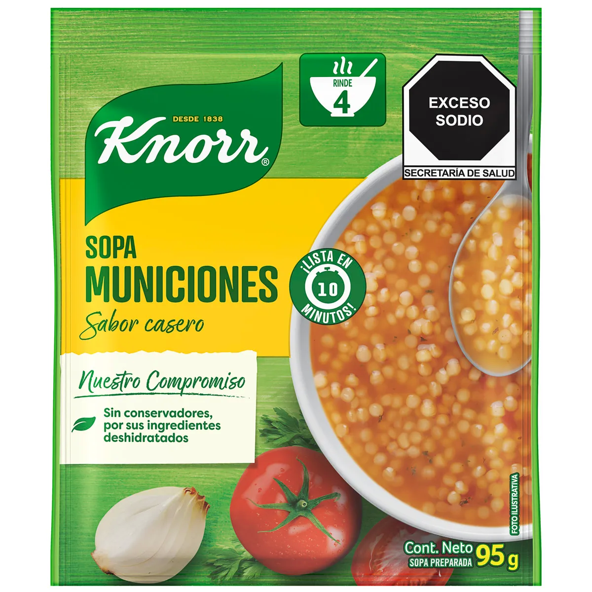 SOPAS KNORR 12/95 GR MUNICIONES