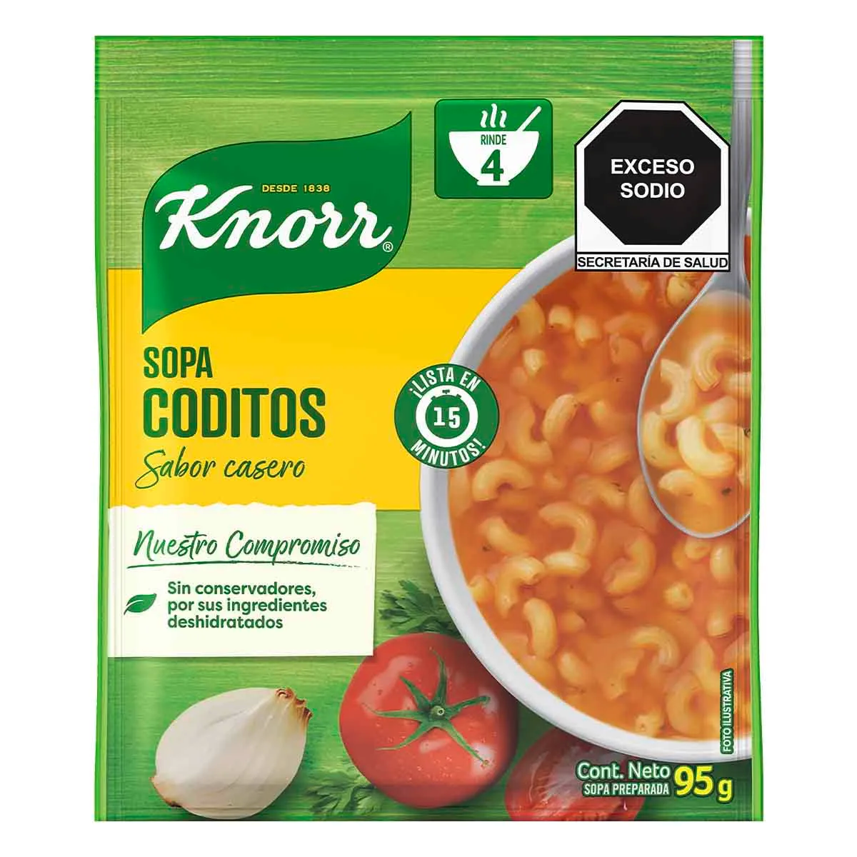 SOPAS KNORR 12/95 GR CODITOS baja