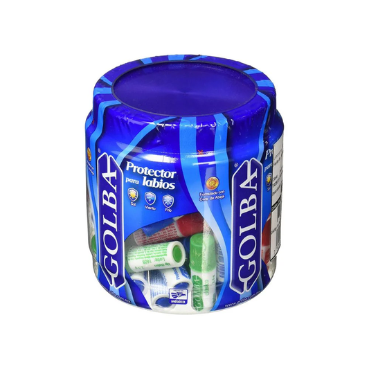 GOLBA LABIAL VIT.SURTIDO 12/60 PZAS
