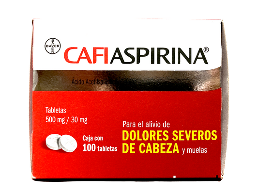 CAFIASPIRINA 80/100 TABS
