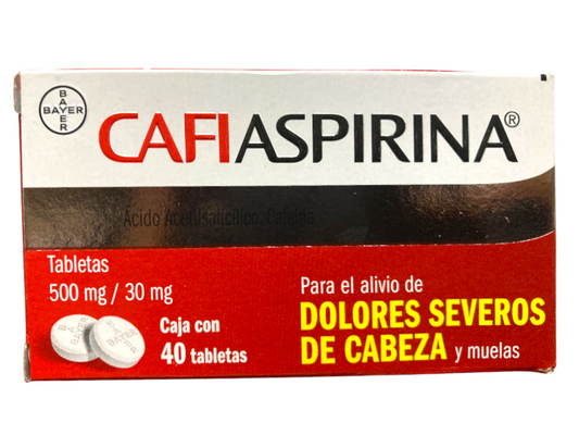 CAFIASPIRINA 120/40 TABS