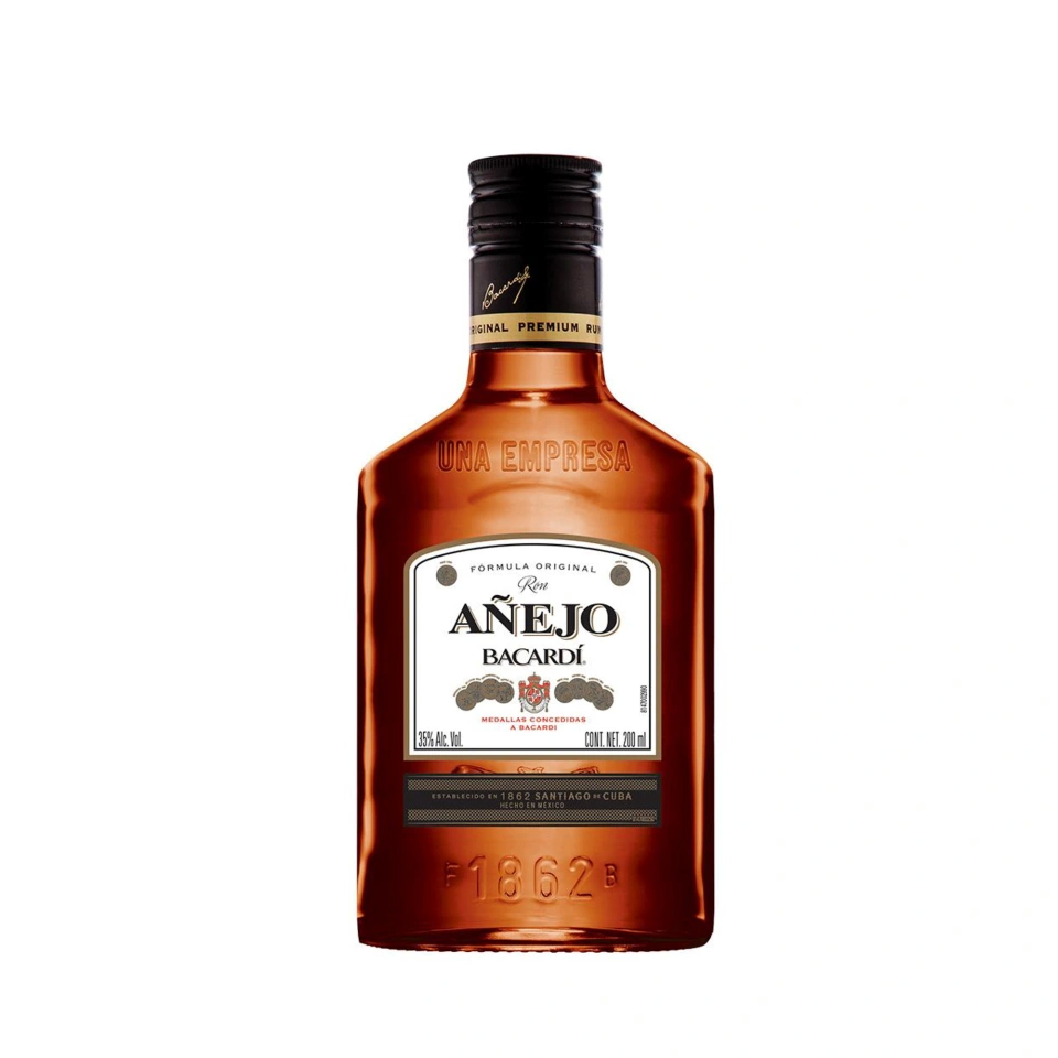 RON BACARDI ANEJO 24/200 ML