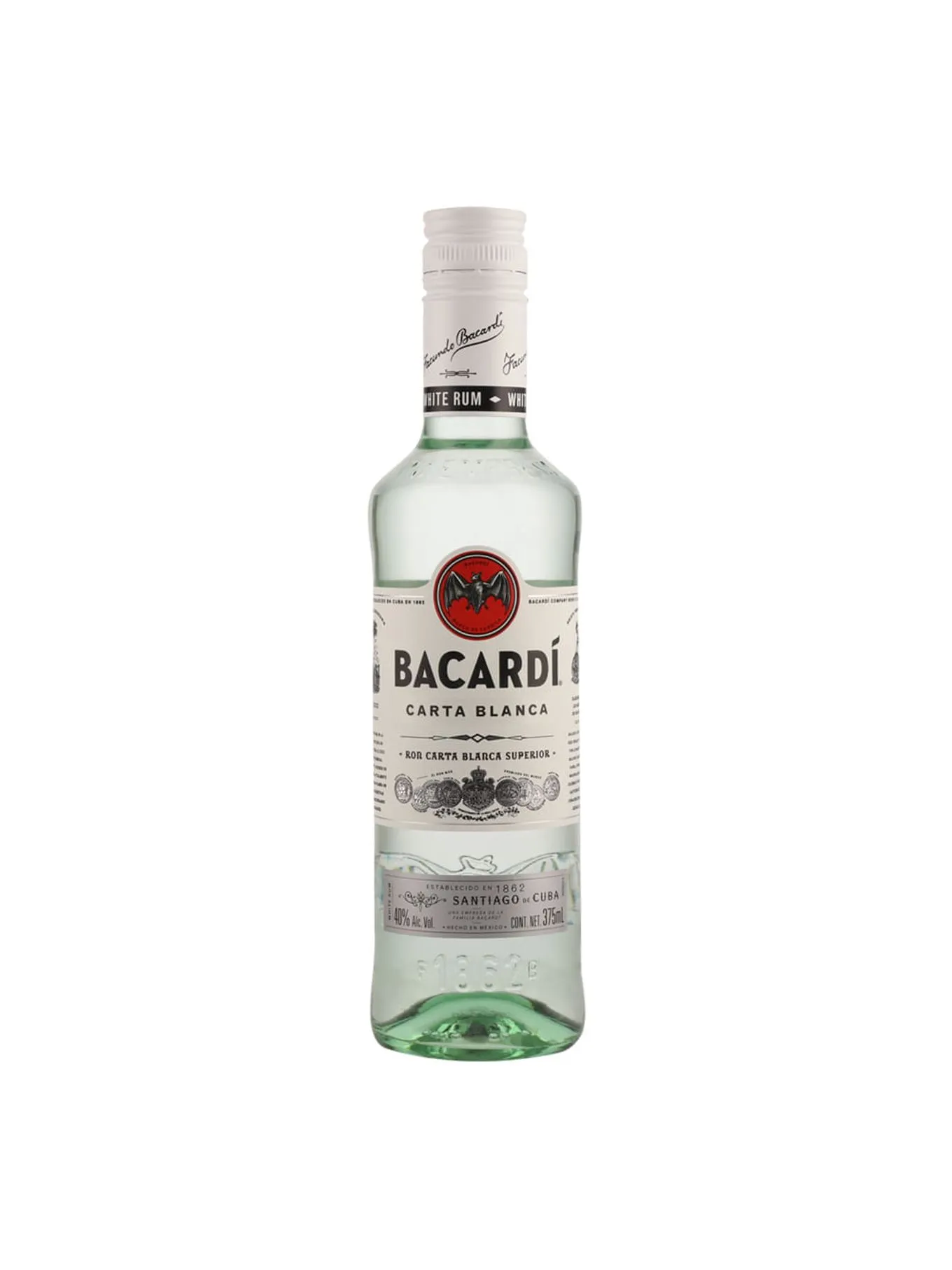 RON BACARDI BLANCO 24/375 ML