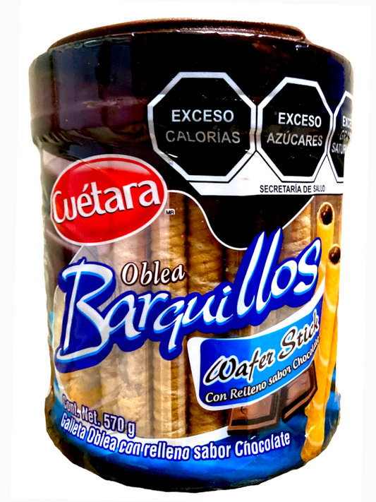 CUETARA OBLEA BARQUILLOS 12 570 GR