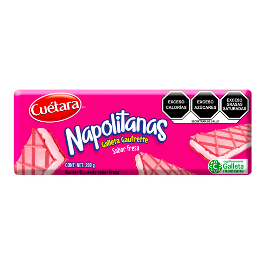 CUETARA NAPOLITANA FRESA 20/200 GR