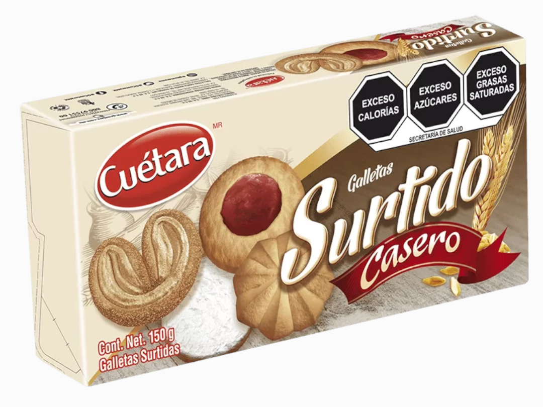 CUETARA SURT.CASERO 20/150 GR