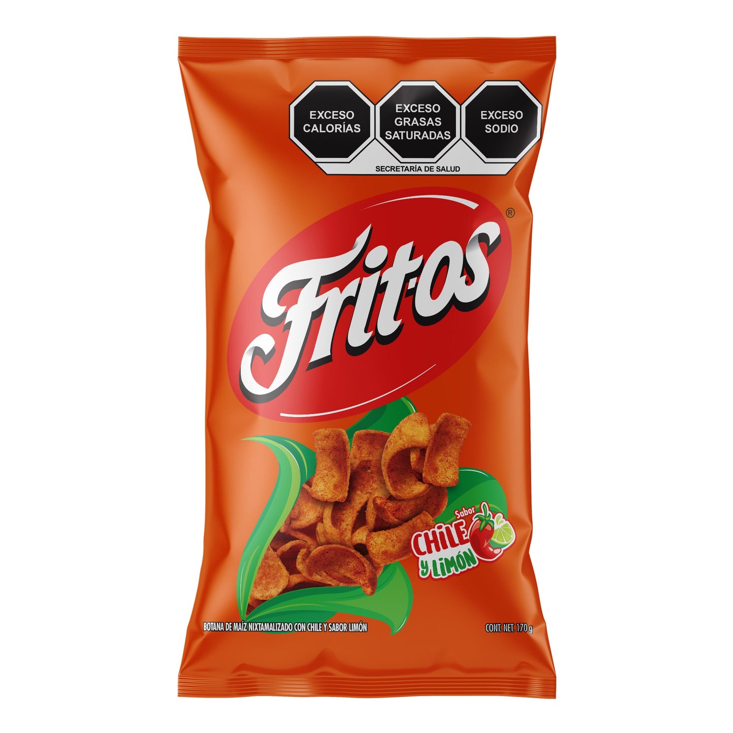 Botana de chile y limón Fritos x 170 g