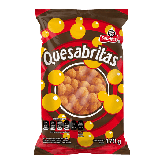 Botana de queso y chile Quesabritas x 170 g