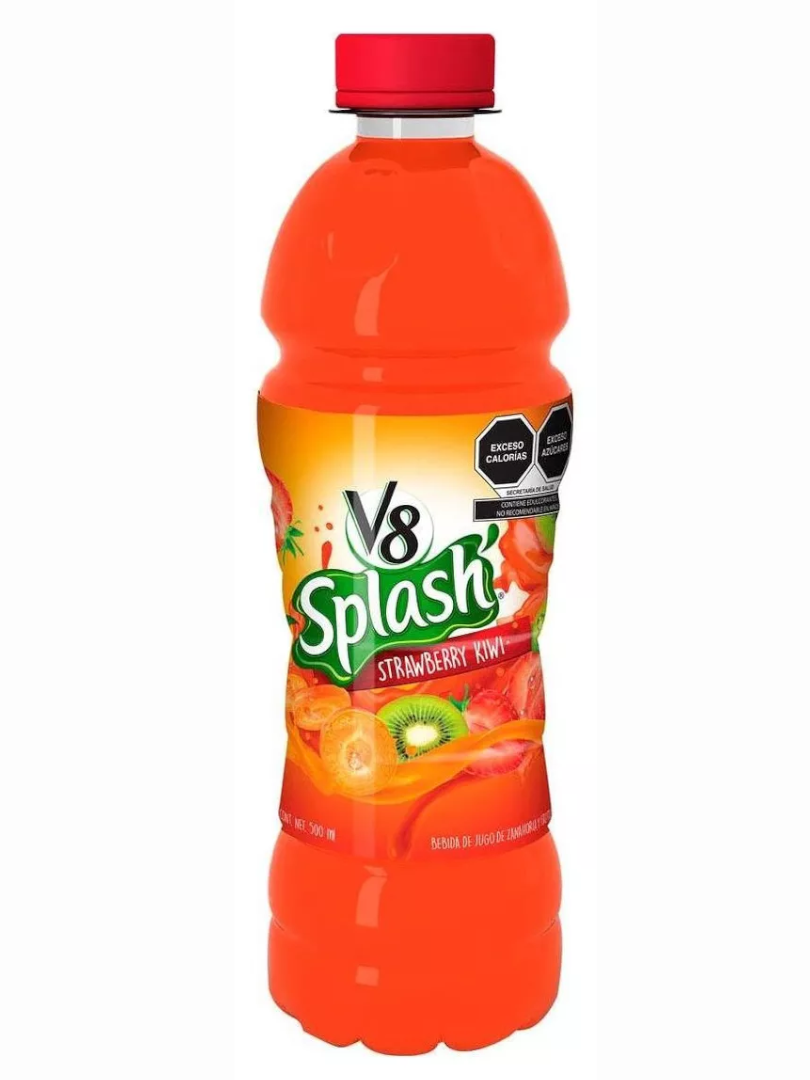 SPLASH STRAWBERRY KIWI 12/500 ML