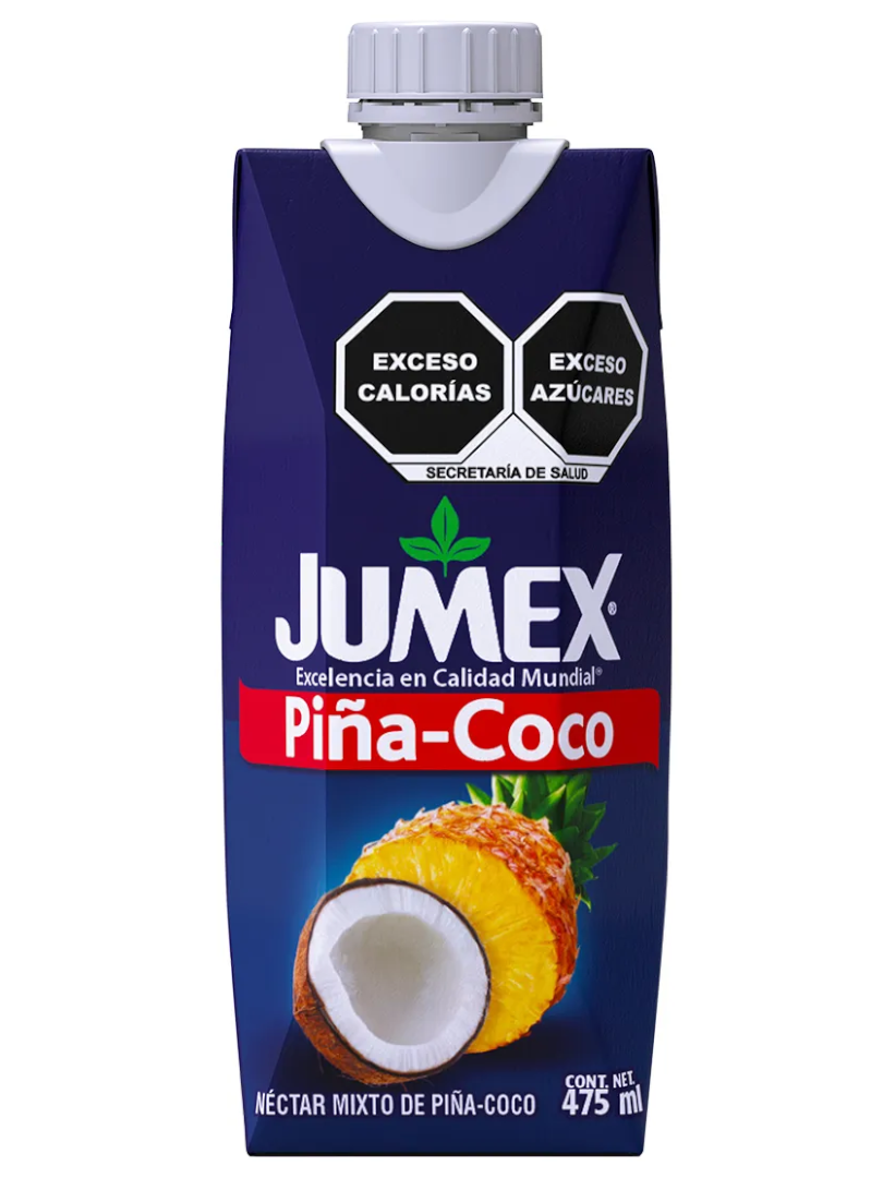 JUMEX TETRA PINA COCO 12/475 ML