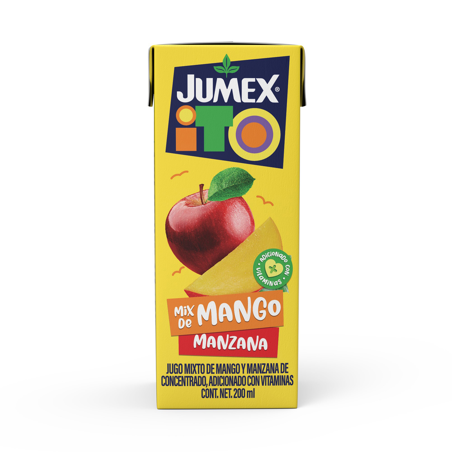 JUMEXITO MANGO MANZANA 24/200 ML