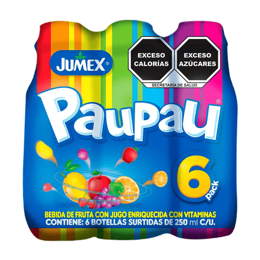 PAU PAU SIX PACK 4/6/250 ML