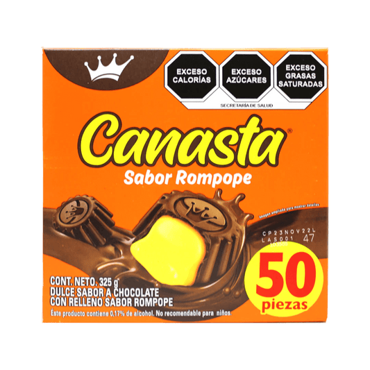 CORONA CANASTA ROMPOPE 24/50 PZAS