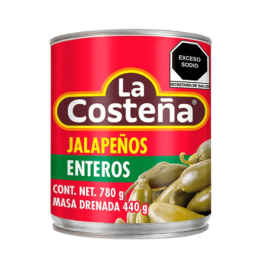 CHILES COSTE JALAPENOS 12 780GR