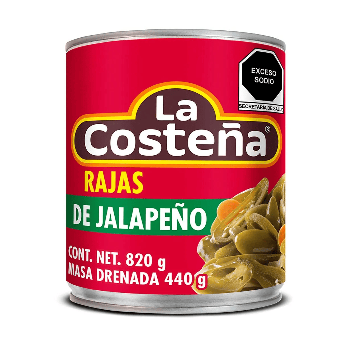 CHILES COSTE RAJAS 12/820GR