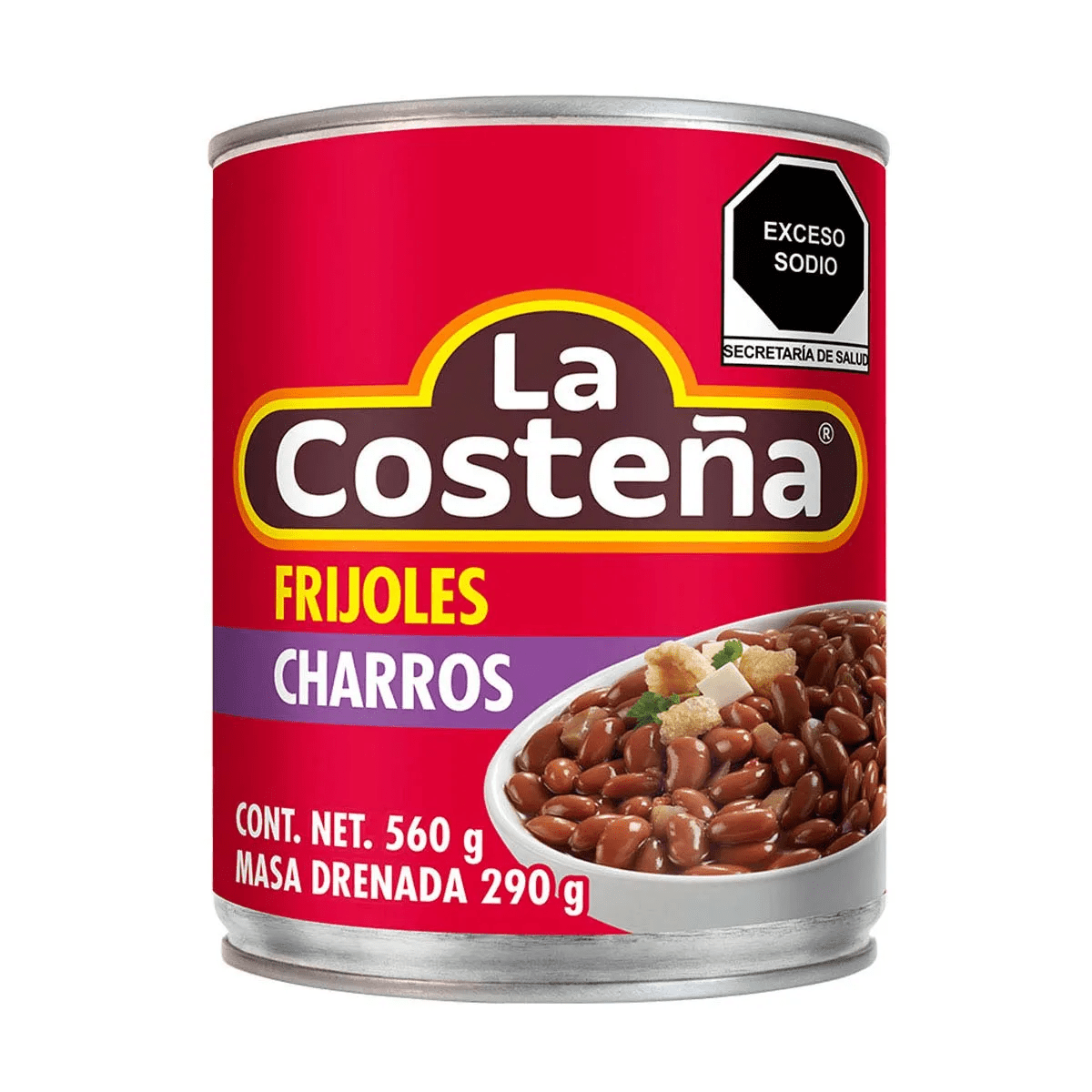 FRIJOL COSTE CHARRO 12/560GR