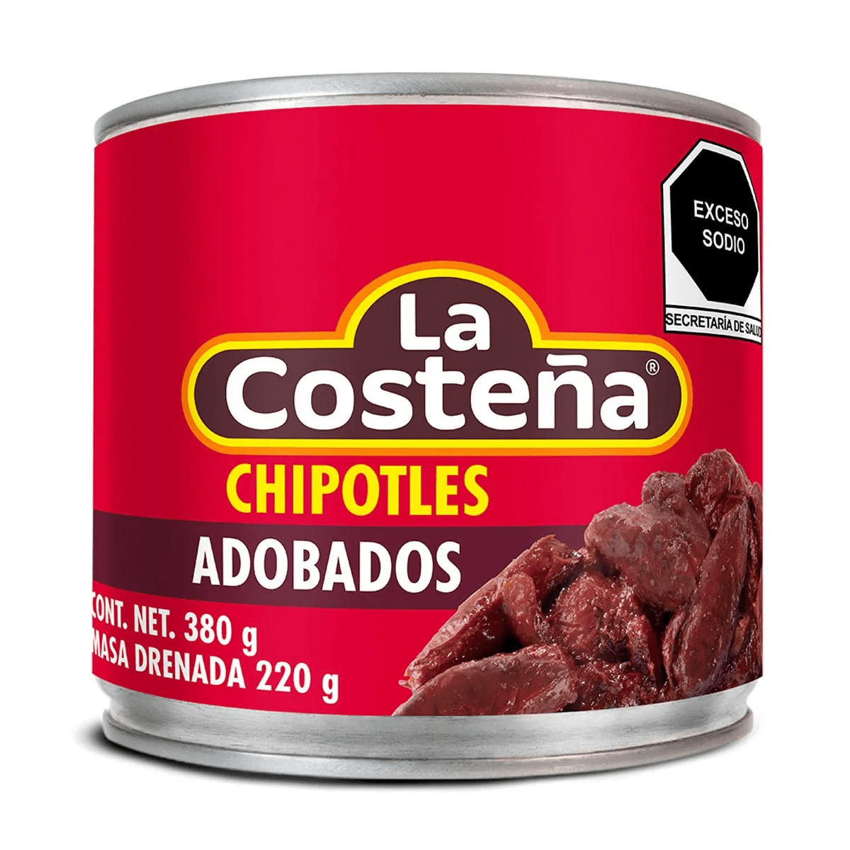 CHILES COSTE CHIPOTLES 24/380GR