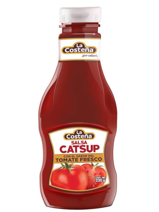 SALSA CATSUP COSTE PETBRILL 24/220GR