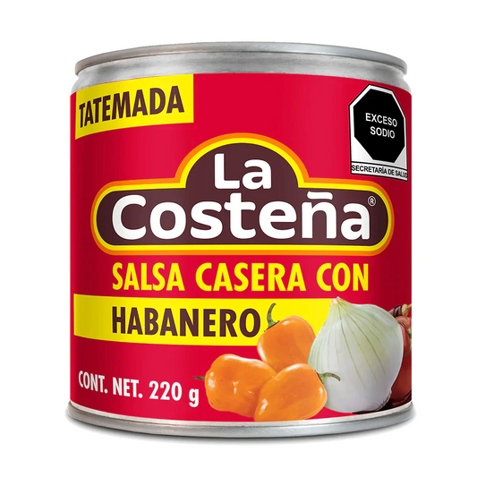 SALSA COSTE CASERA HABANERO 24/220GR