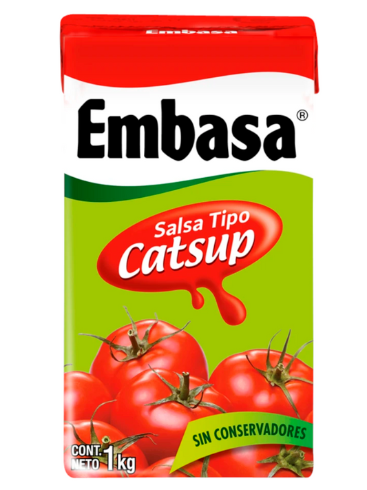 SALSA TIPO CATSUP EMBASA 12/1 KG