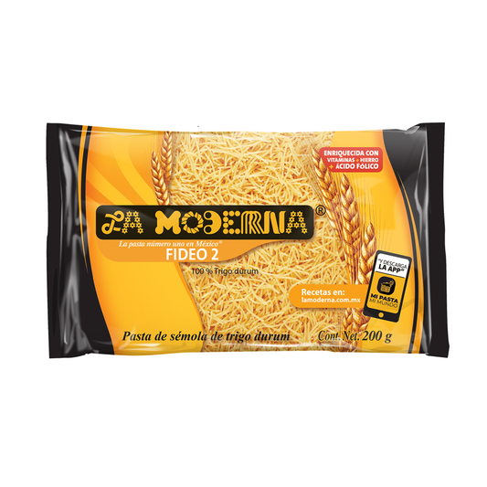 Pasta Fideo 2 La Moderna 200 G