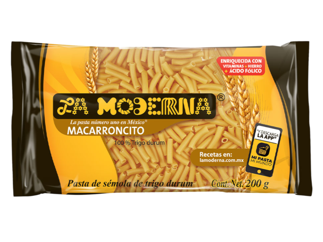 SOPA MODERNA MACARRONCITOS