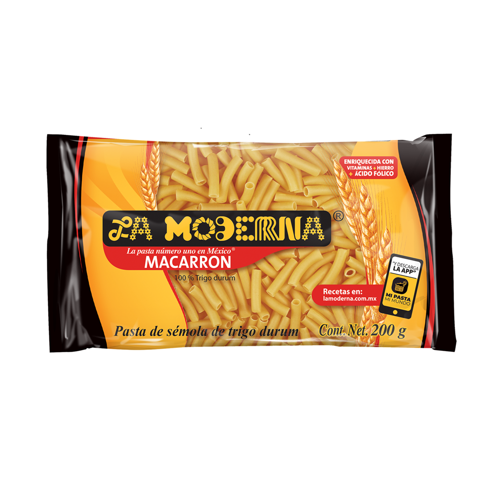SOPA MODERNA MACARRON
