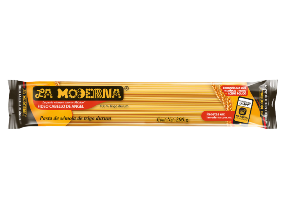 SOPA MODERNA FIDEO CABELLO DE ANGEL
