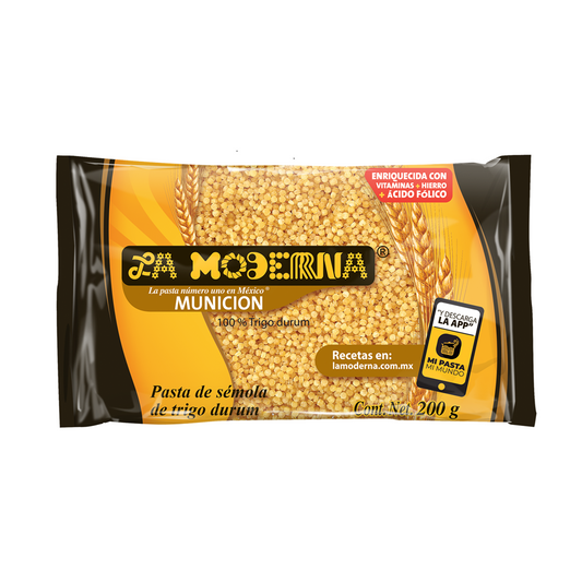 SOPA MODERNA MUNICIONES