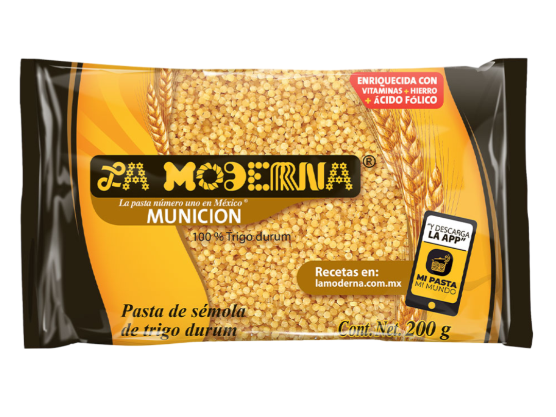 SOPA MODERNA MUNICIONES