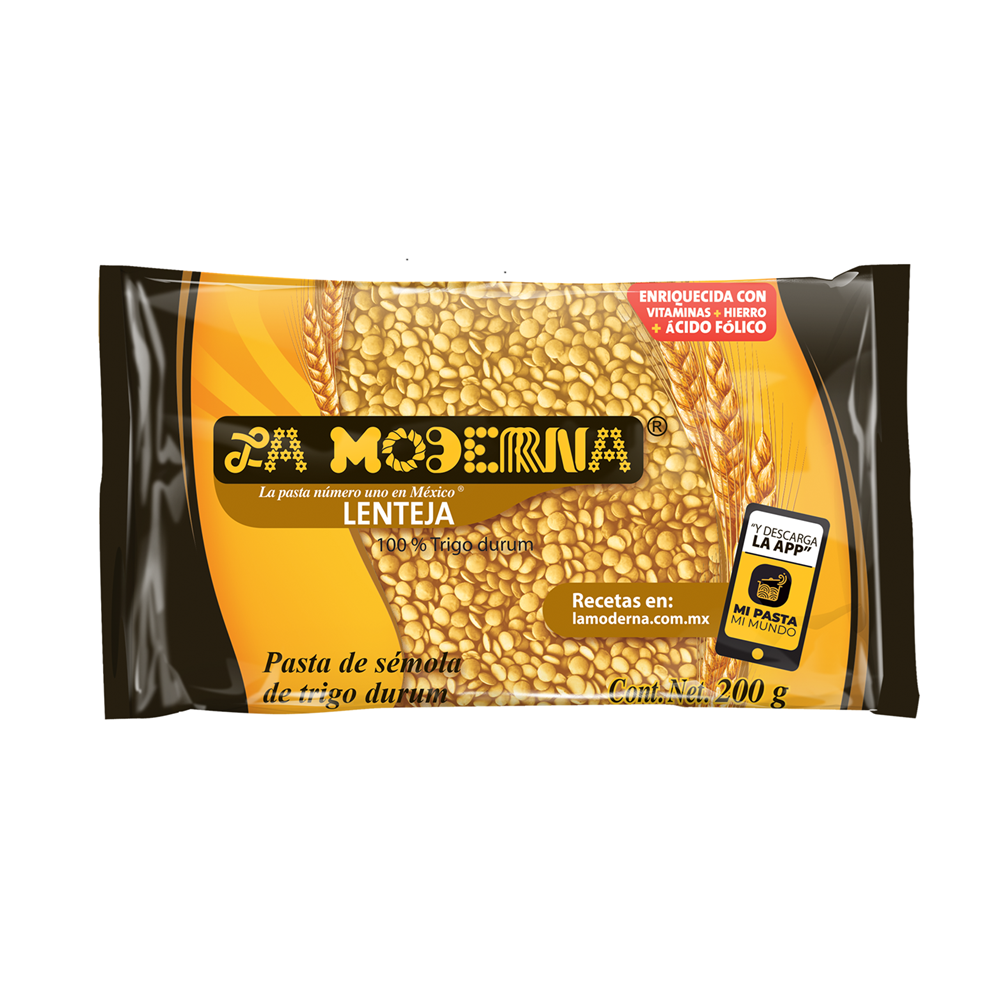 SOPA MODERNA LENTEJA