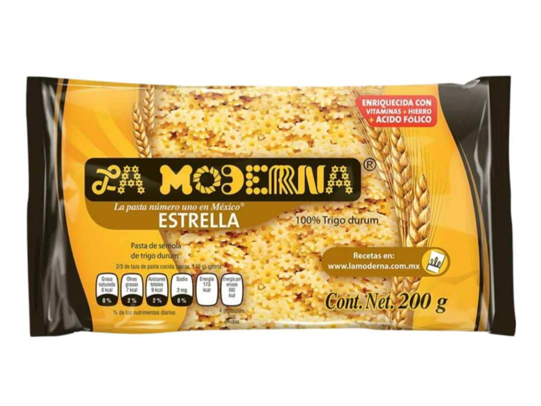 SOPA MODERNA ESTRELLA