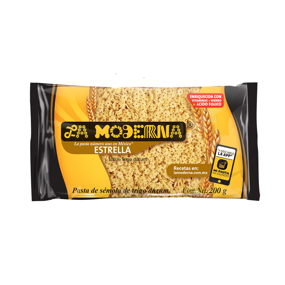 SOPA MODERNA ESTRELLA
