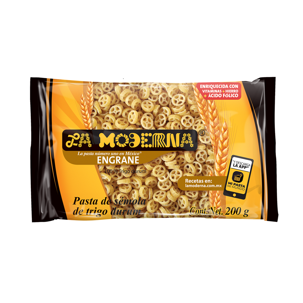 SOPA MODERNA ENGRANES