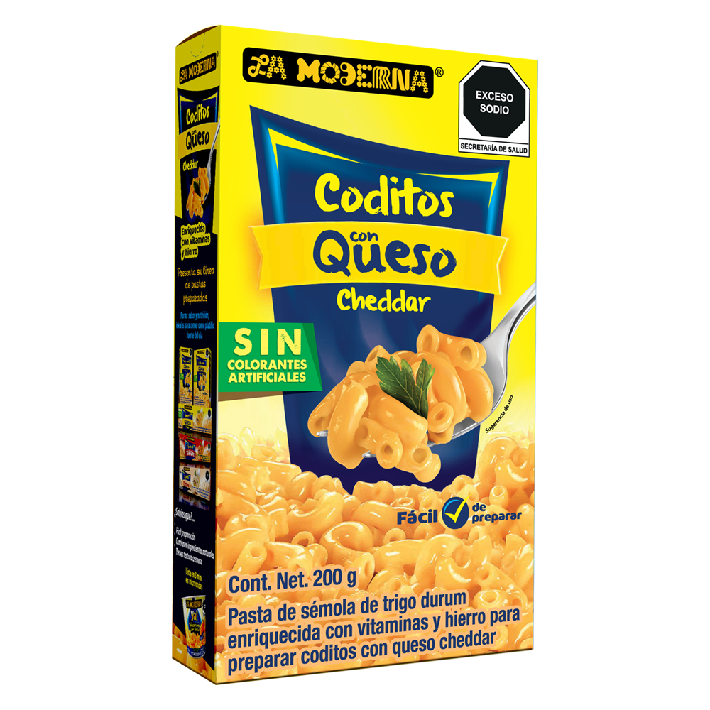 SOPA MOD. 20/200GR CODO C/QUESO