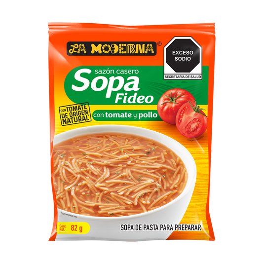 SOPA MOD. 12/82GR SOBRE FIDEO