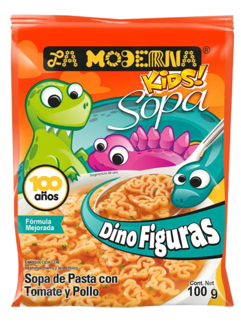 SOPA MOD. 12/100GR SOB DINOSAURIOS