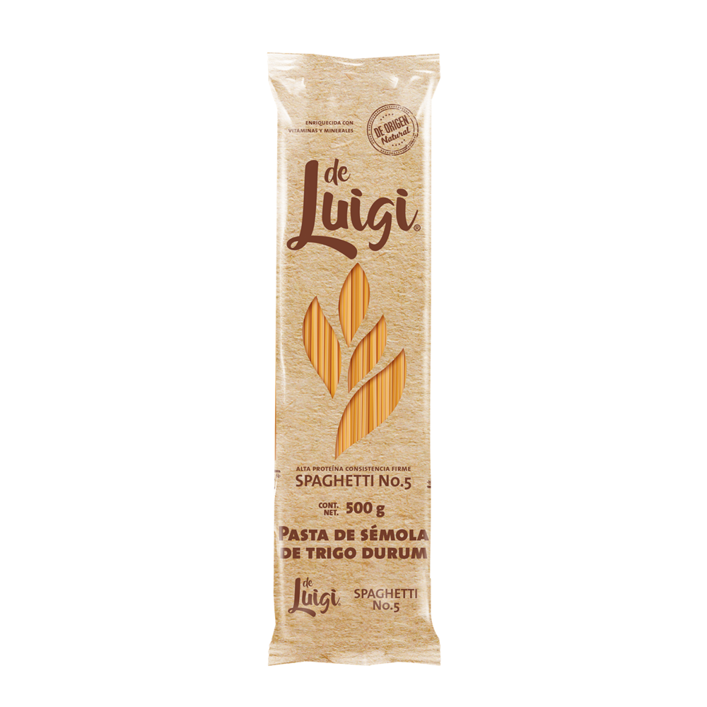 DE LUIGI 20/500GR SPAGUETI 5 AP