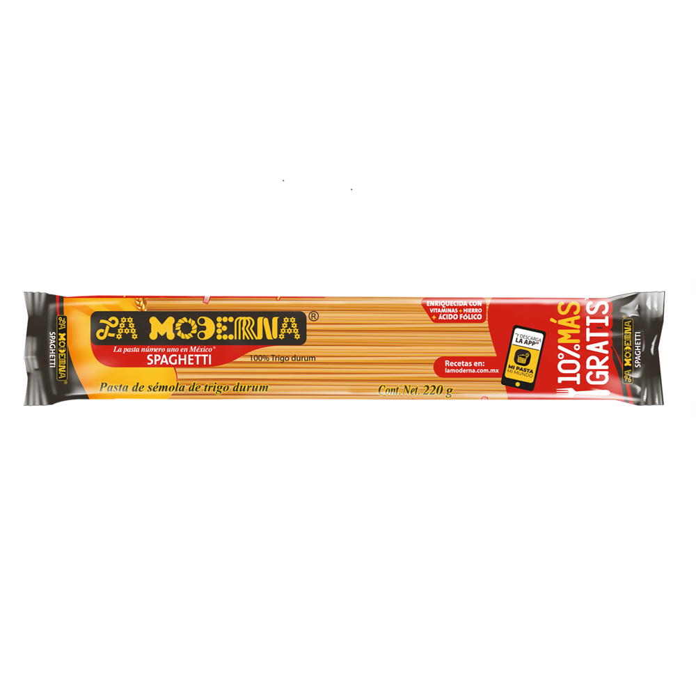 SOPA MODERNA SPAGHETTI 20/200GR+20GR