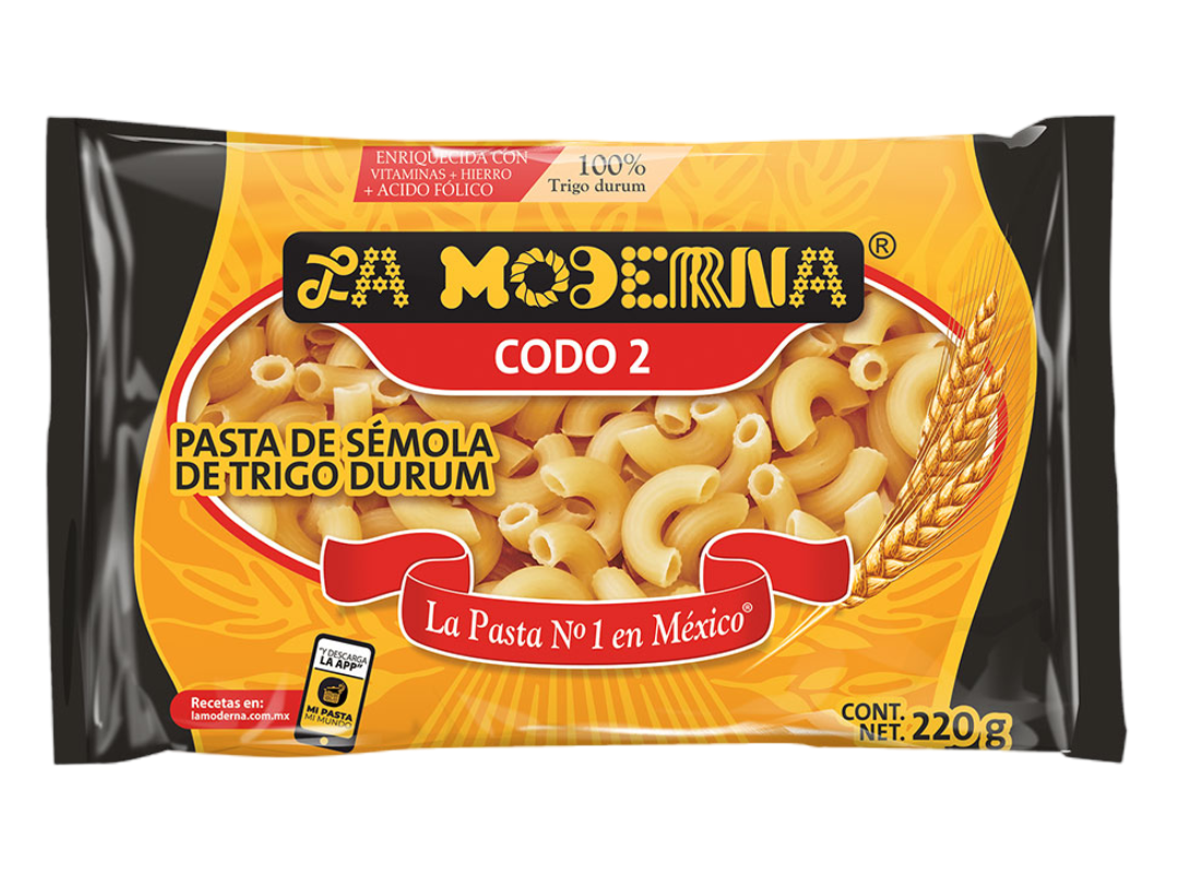 SOPA MODERNA CODO 2 20/200+20GRS