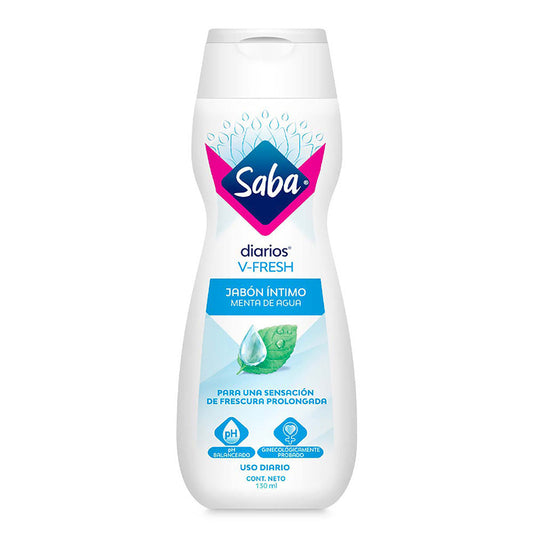 Jabon Íntimo Saba V-Fresh 200 ml