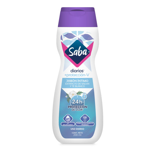 Jabón Íntimo Saba Diarios +Protección-V 200 ml