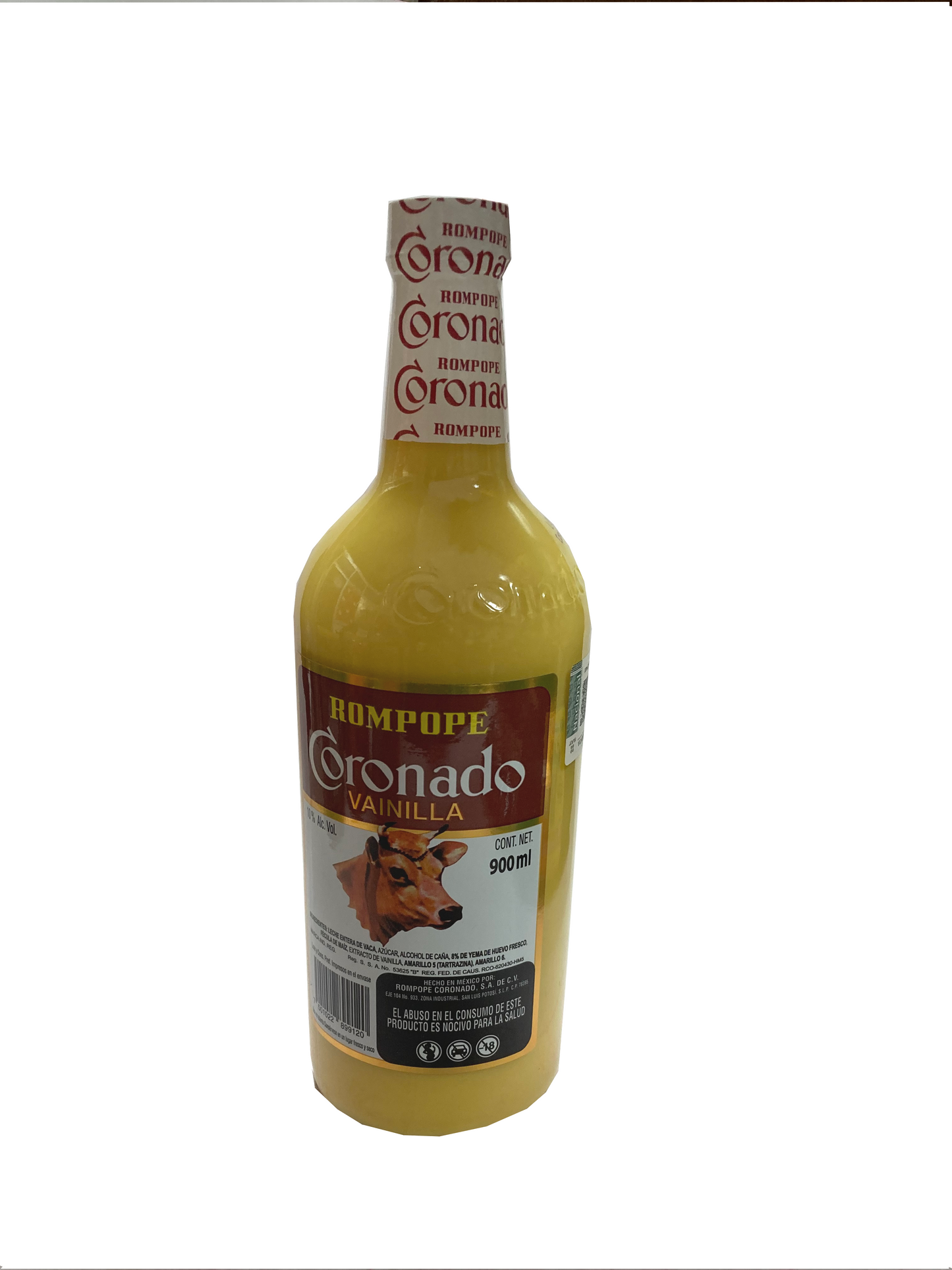 ROMPOPE CORONADO VAINILLA 12/900 ML