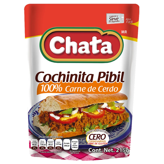 CHATA COCHINITA PIBIL 14 215 Gr