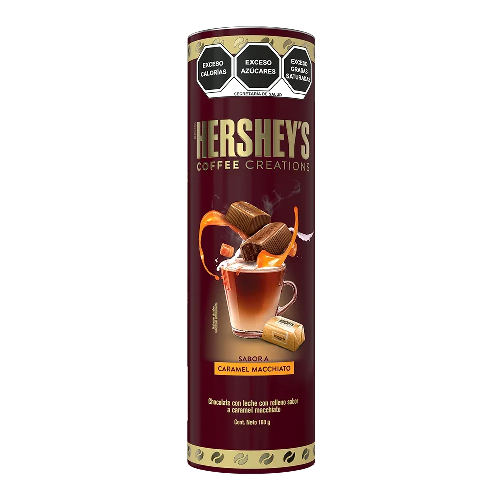 HERSHEYS COFFEE TUBO 6/160 GRS